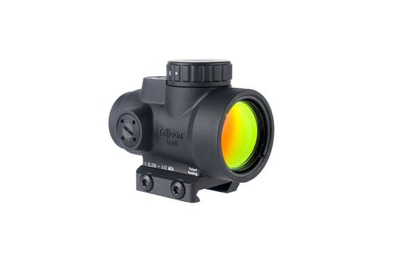 Trijicon MRO SD 2 MOA Reflex Sight includes a low profile Picatinny mount
